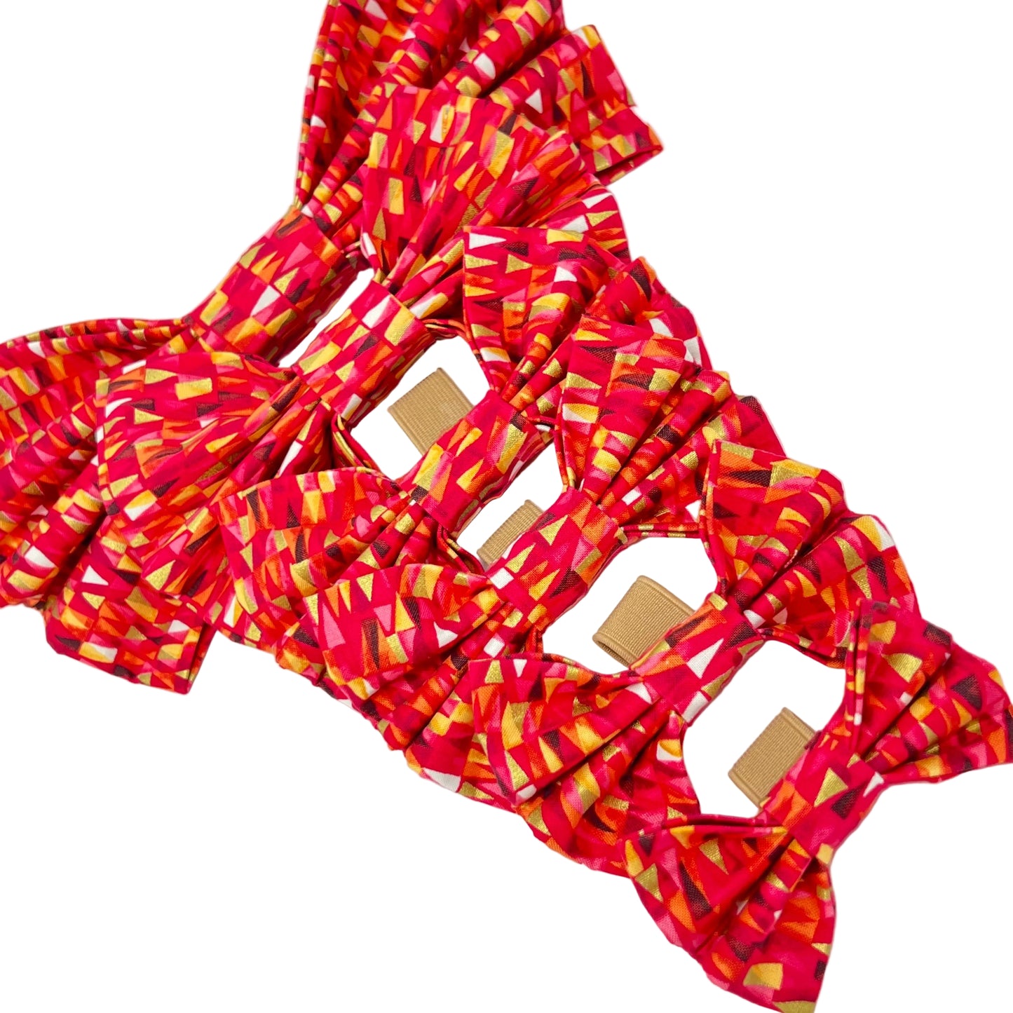 Arabesque Pink Dog Bow