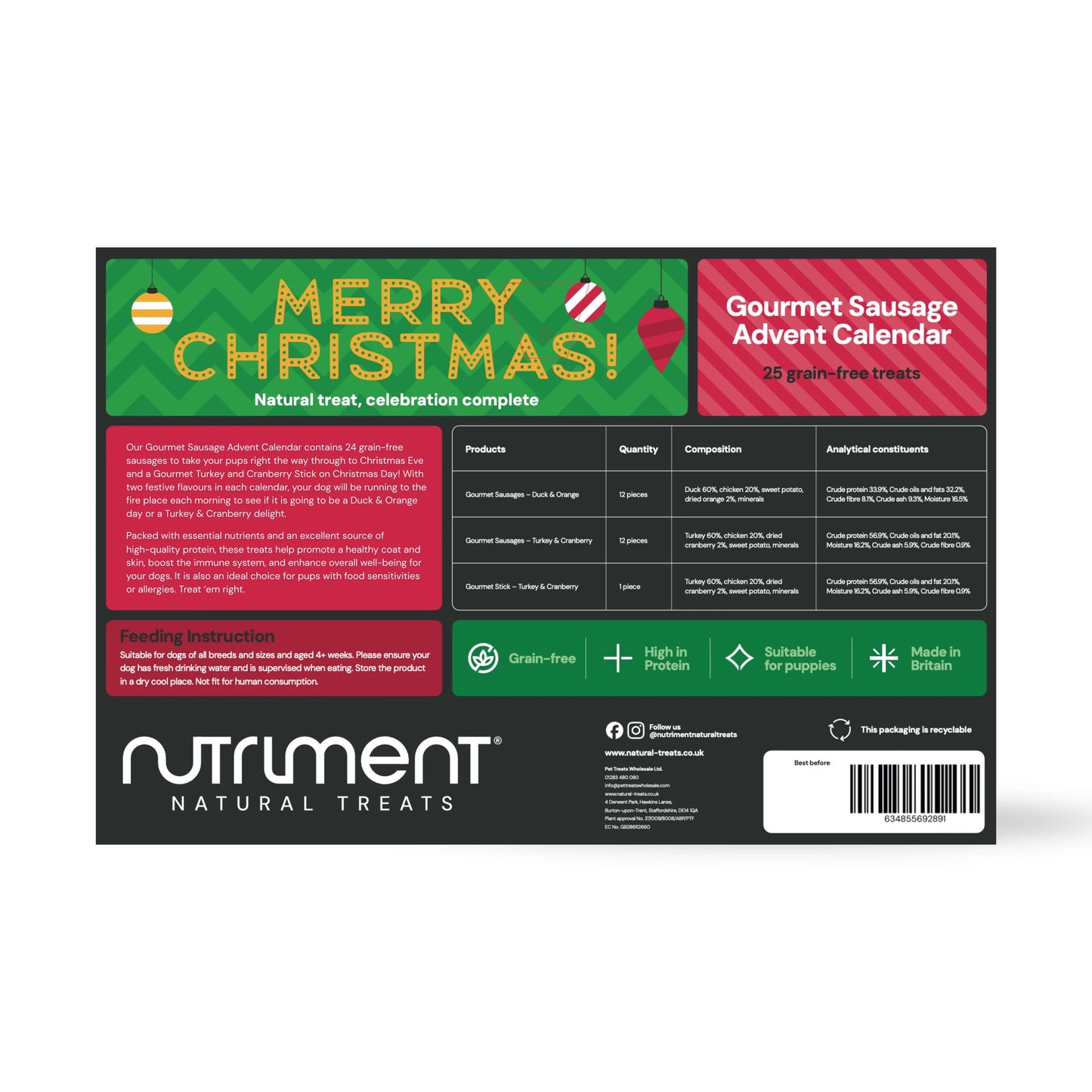 2025 Gourmet Sausage Advent Calendar