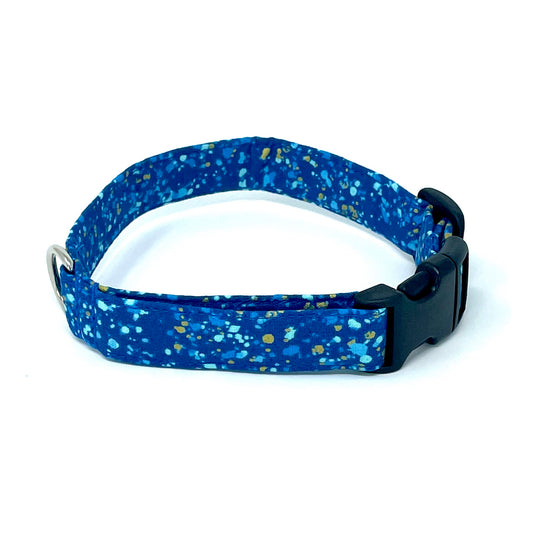 Sparkles Blue Dog Collar