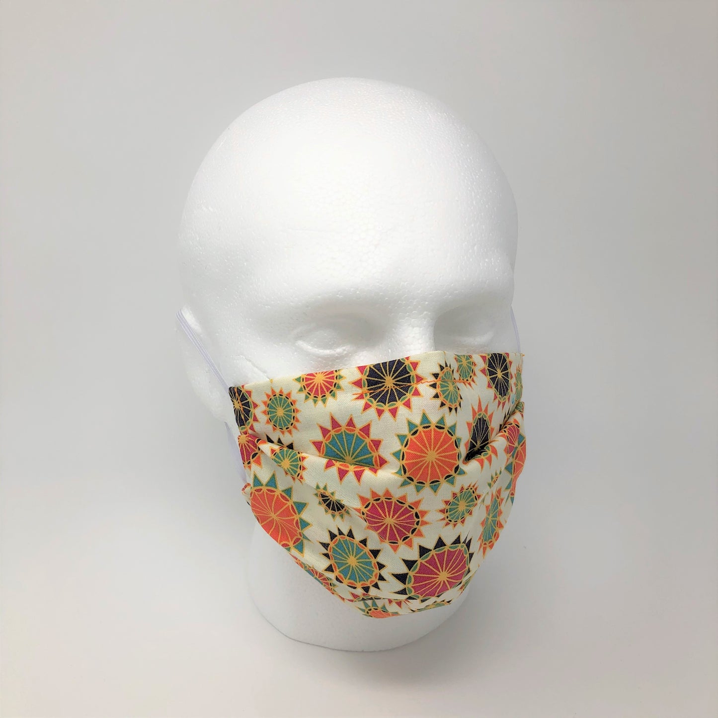 Burst Pleated Face Mask