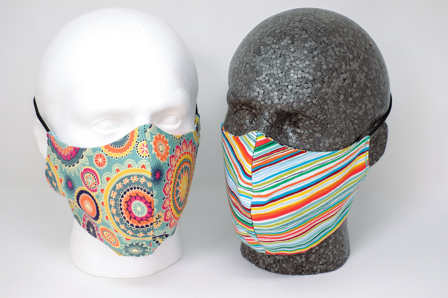 Mandala Reversible Fitted Face Mask