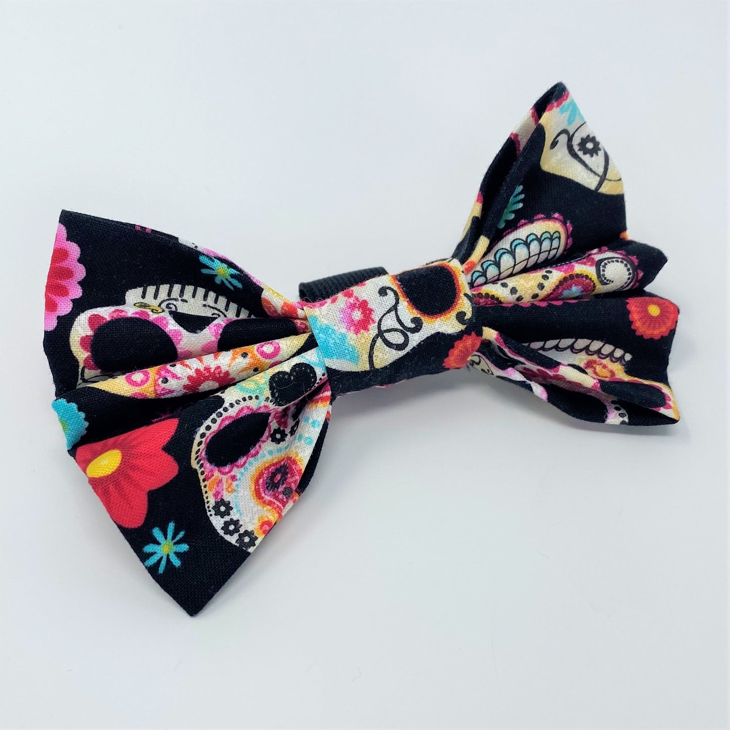 Day of the Dead Dog Bow