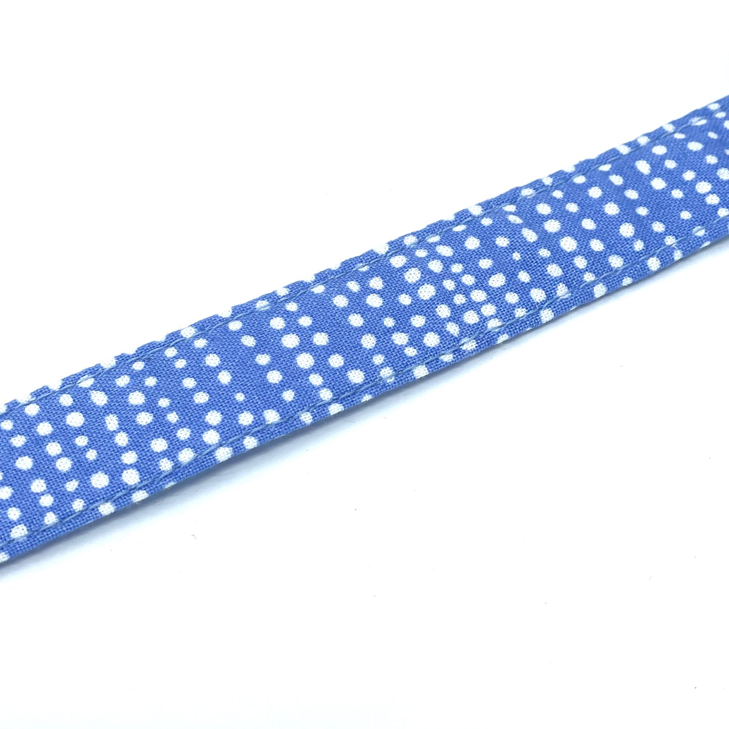 Dots of Fun Blue Dog Collar