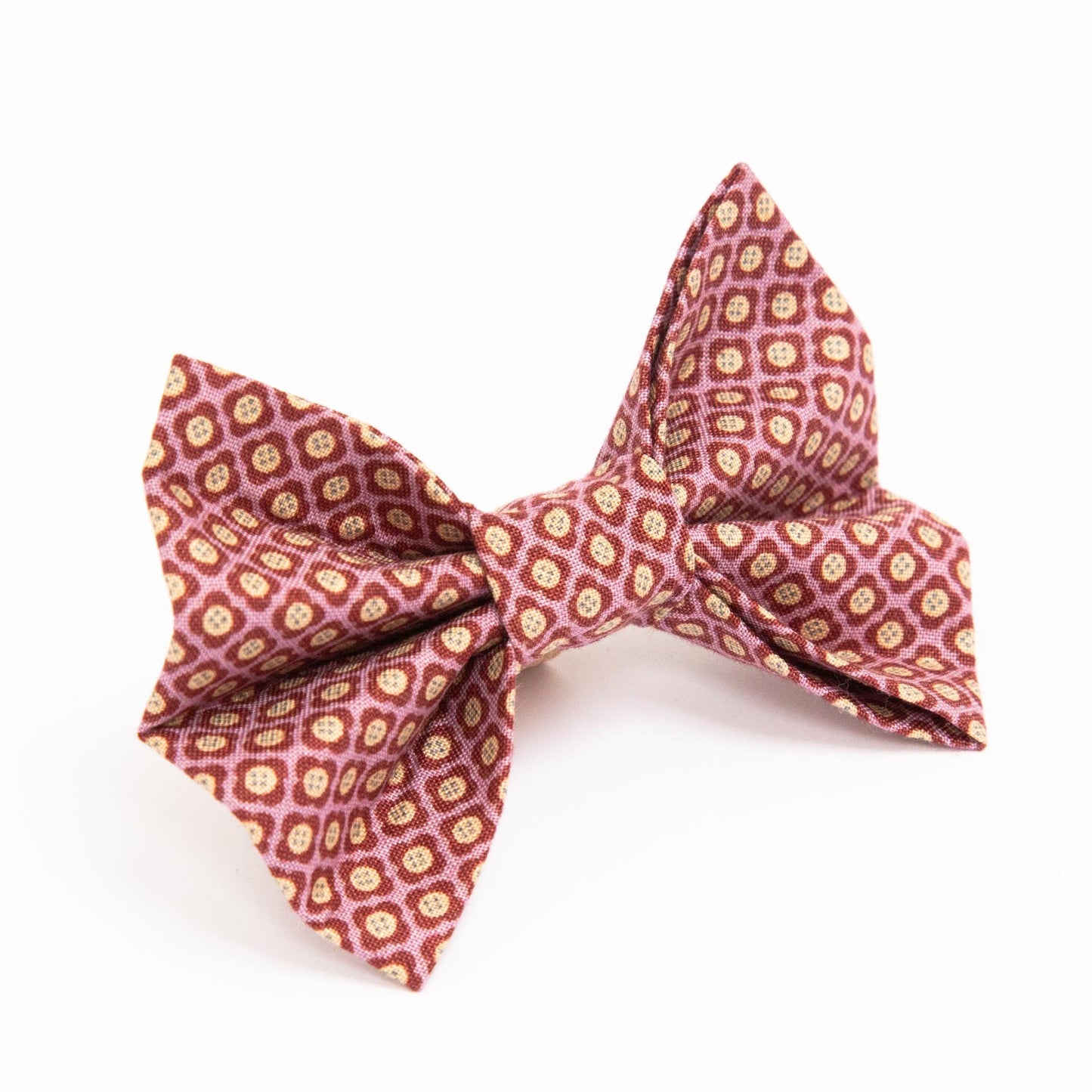 Tickled Pink Dog Bow