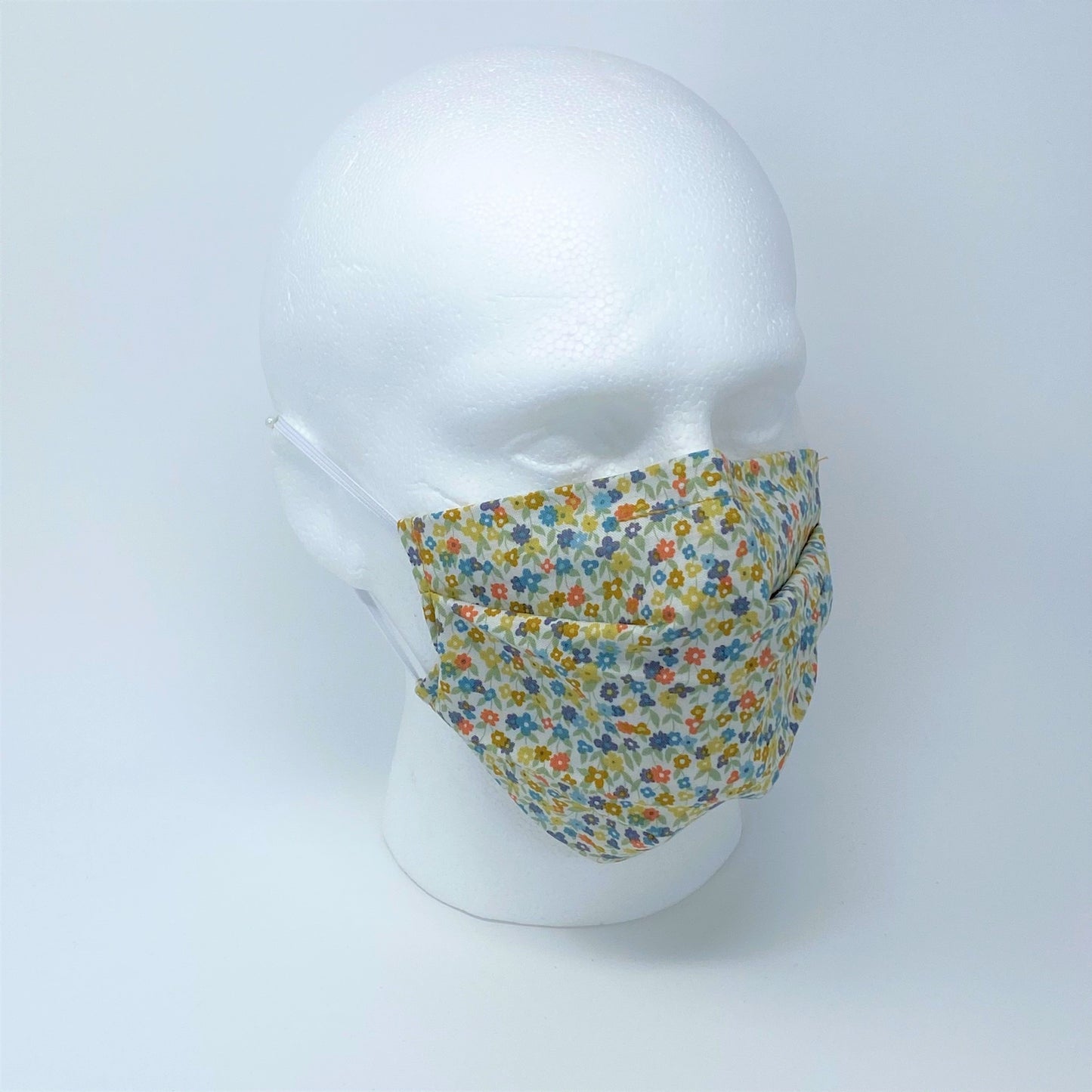 Fleur Pleated Face Mask
