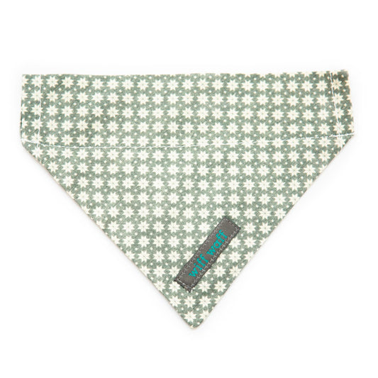 Scandi Winter Grey Dog Bandana