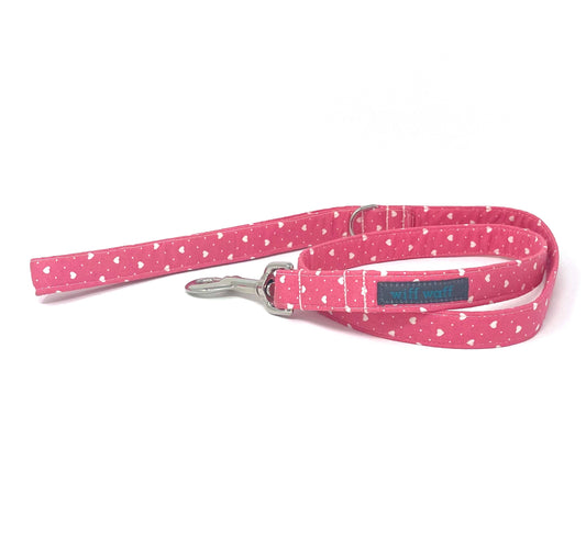 Heartbeat Pink Dog Lead