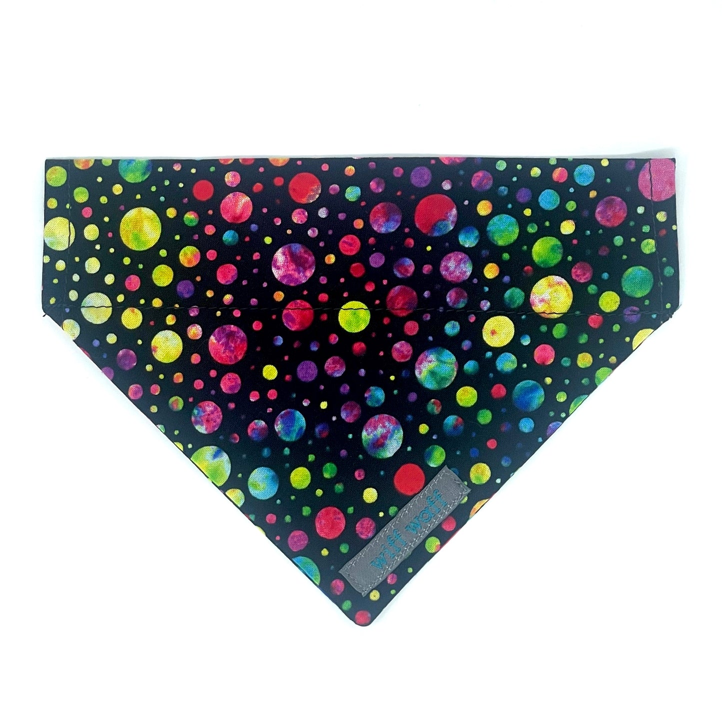 Rainbow Marbles Dog Bandana