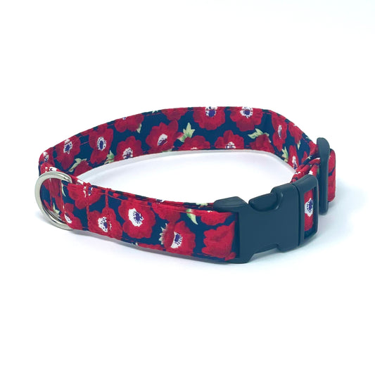 Poppy Dog Collar