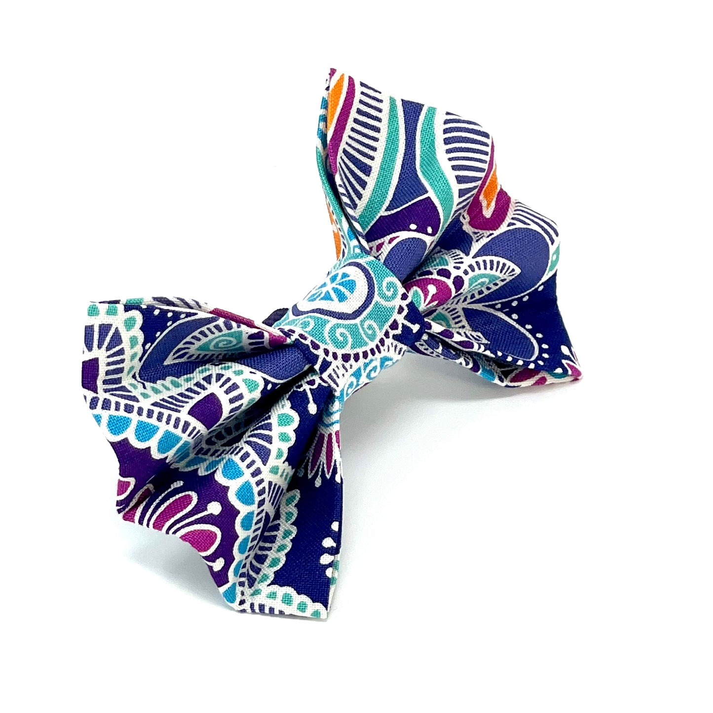 Passion Flower Dog Bow