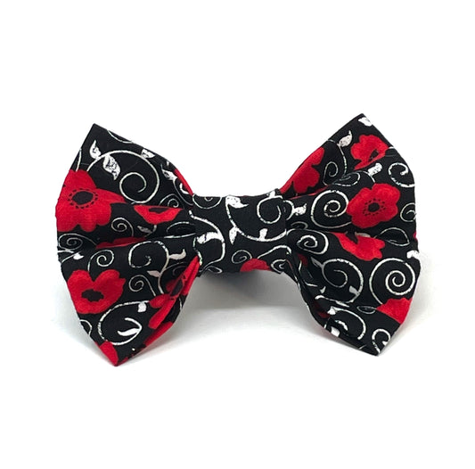Passiondale Poppy Dog Bow