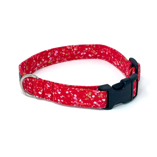 Sparkles Red Dog Collar