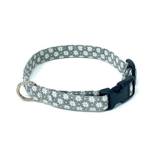 Scandi Grey Dog Collar