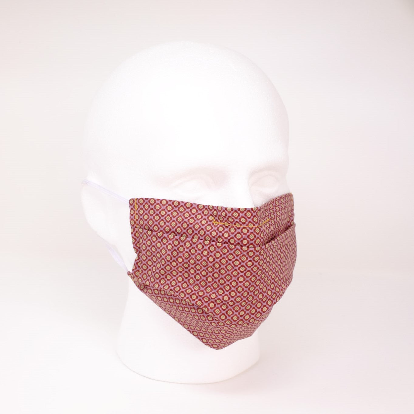 Tickled Pink Pleated Face Mask