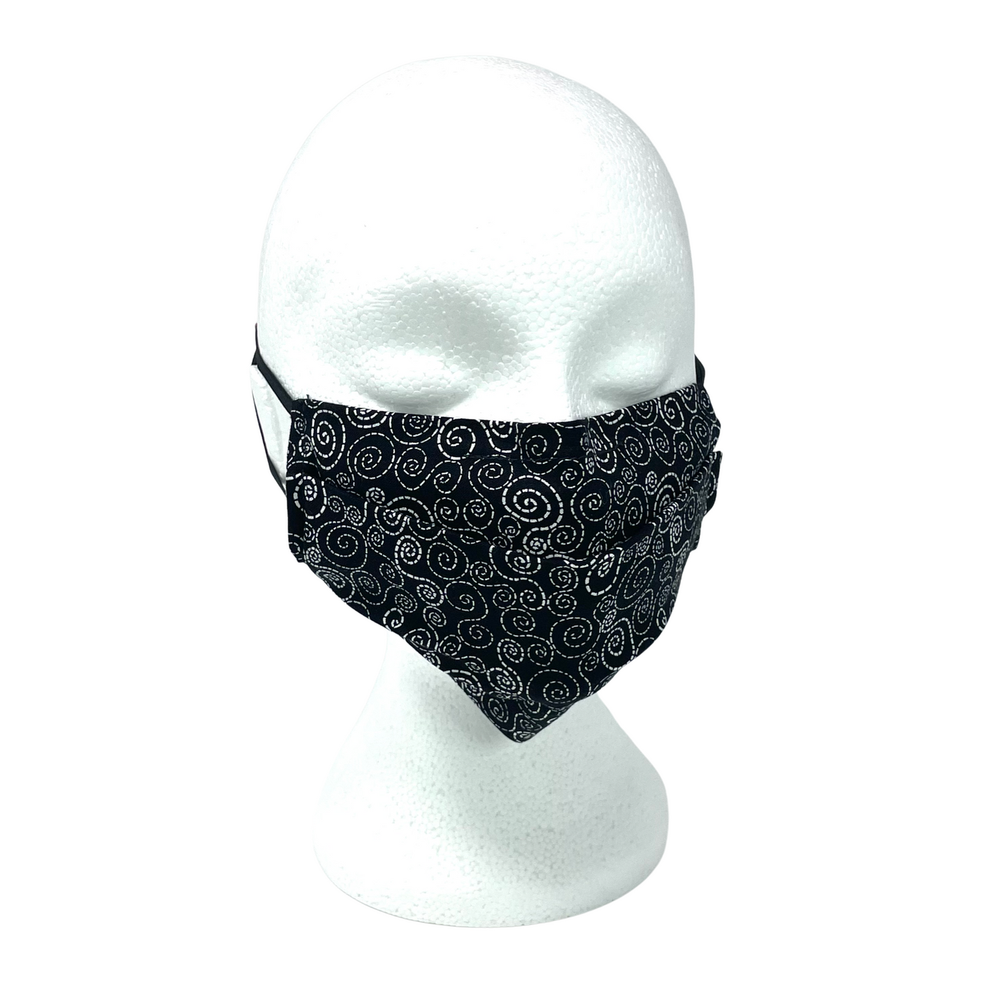 Twisted Stitches Pleated Face Mask