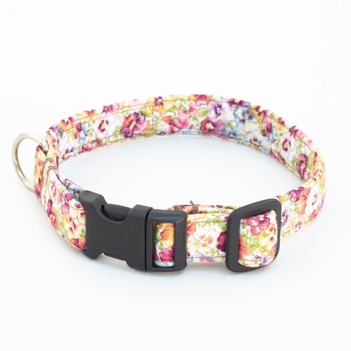 Vintage Pansy Dog Collar